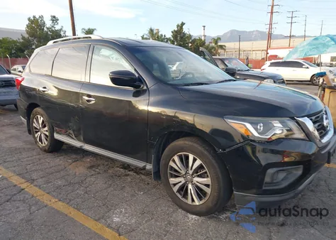 2017 Nissan Pathfinder S z USA, uszkodzony, nr VIN 5N1DR2MNXHC607750